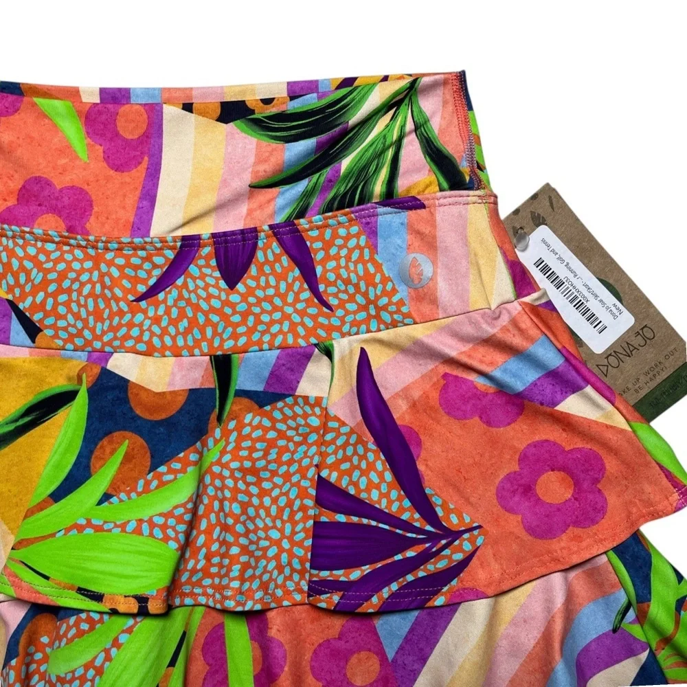 Dona Jo Soar Skirt Skort 14.5 Calathea NWT Small Pickleball Tennis Golf Pockets